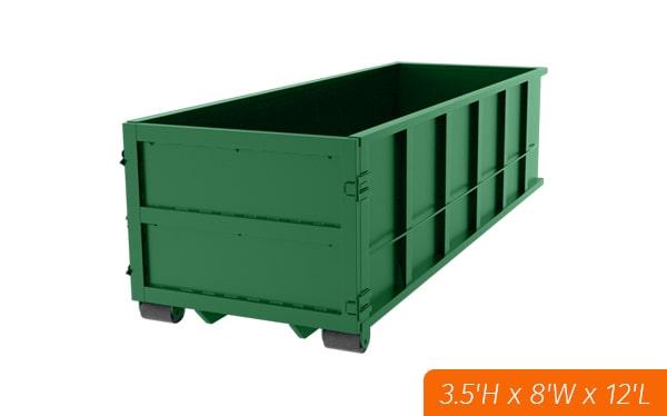 10 yard dumpsters are a popular choice for residential projects including minor home renovation and yard waste disposal